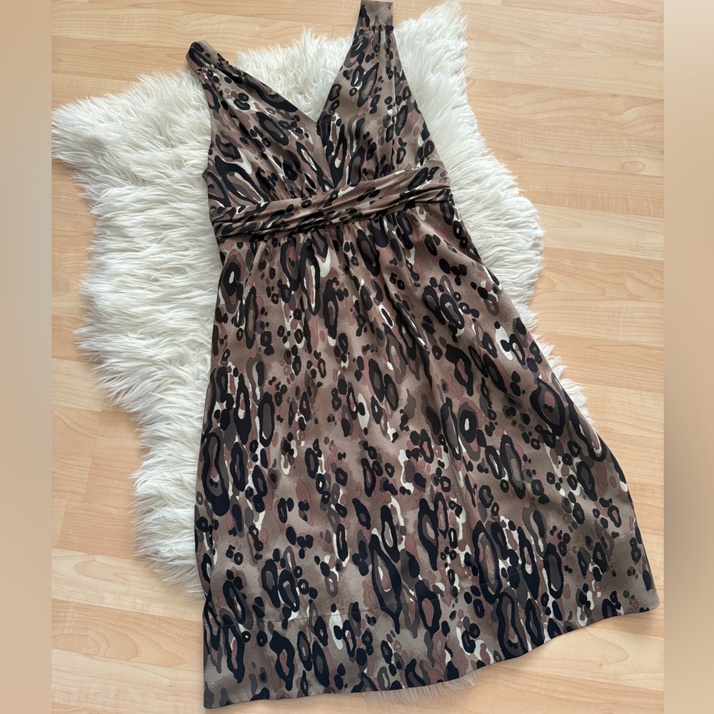 The Limited Animal Print Dress - Brown and Black 6